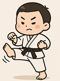 伝統空手の稽古会